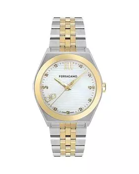 Часы Vega New Diamond, 40 мм Ferragamo, мультиколор