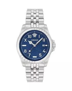 Часы Versace Anteo, 41 мм, синий