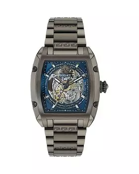 Часы Versace Dominus Skeleton, 42 x 50 мм, синий