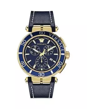 Часы Versace Greca Chrono, 45 мм