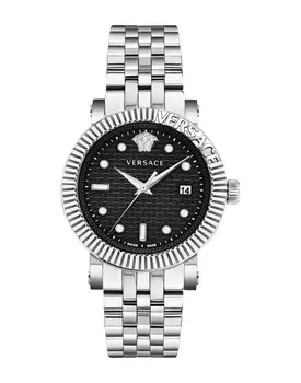 Часы Versace, серебро