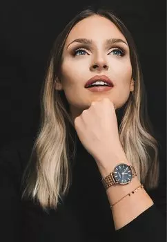 Часы Victoria Hyde, розовое золото