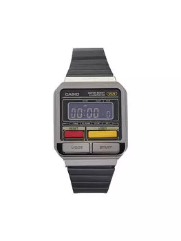 Часы Vintage 80s Casio, серый