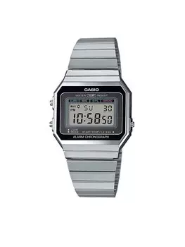 Часы Vintage Casio, серебро