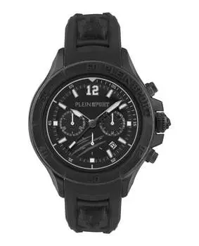 Часы Warrior Tech PLEIN SPORT, черный/черный/черный