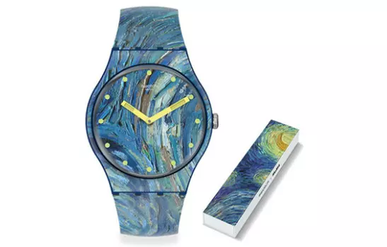 Часы X MoMA Van Gogh SUOZ335 SWATCH