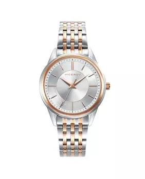 Часы женские Grand 401072-97 стальные с розовым IP Viceroy, розовый