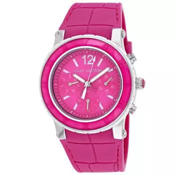 Часы женские Juicy Couture HRH Pink Dragon Fruit с розовым циферблатом