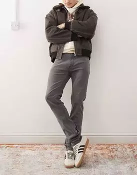 Cheap Monday Sleeze суперэластичные узкие джинсы серого цвета