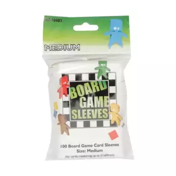 Чехлы для настольных игр — средние (10 упаковок по 100 шт.), Board Game Sleeves (Arcane Tinmen)