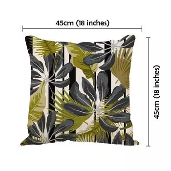 Чехлы для подушек Sqaure, 2 шт., 45 см, Лето, Декоративные льняные чехлы для гостиной, загородного дома, улицы, Современные чехлы для дивана, дивана, стула, кровати, 23# CANDeal