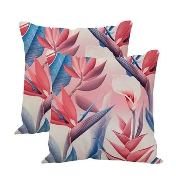 Чехлы для подушек Sqaure, 2 шт., 45 см, летние декоративные льняные чехлы для гостиной, фермерского дома, улицы, современные чехлы для дивана, дивана, стула, кровати, 8 # CANDeal