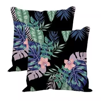 Чехлы для подушек Sqaure, упаковка из 2 шт., 45 см, Лето, Декоративные льняные чехлы для гостиной, загородного дома, улицы, Современные чехлы для дивана, дивана, стула, кровати, 28# CANDeal