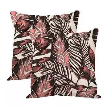 Чехлы для подушек Sqaure, упаковка из 2 шт., 45 см, летние декоративные льняные чехлы для гостиной, загородного дома, улицы, современные чехлы для дивана, дивана, стула, кровати, 34# CANDeal