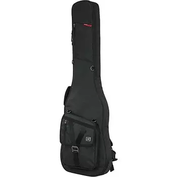 Чехлы Gator Transit Series для бас-гитары Gig Bag с угольно-черным внешним видом GT-BASS-BLK