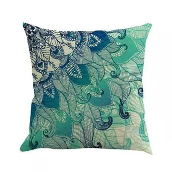 Чехлы на подушки Freetoo 40 x 40 см, чехол на подушку, набор из 4 чехлов, льняной вариант для декоративных подушек, декоративные подушки, диванные подушки, диванные подушки, чехлы на молнии, бежевый