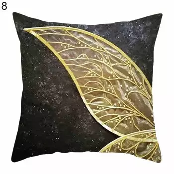 Чехлы на подушки Мягкая текстура, защита от царапин, полиэстер с геометрическим принтом-8 Stuttg