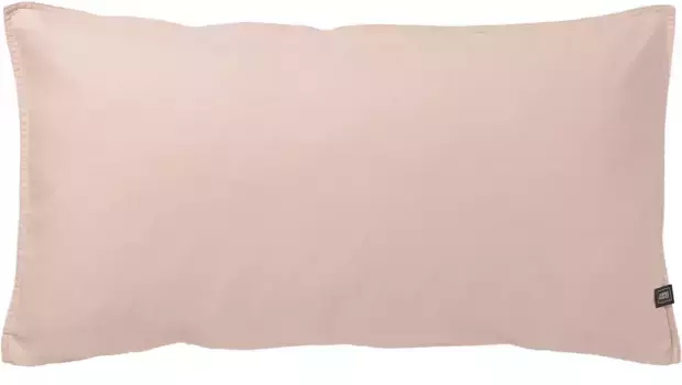 Чехлы на подушки SCHNER WOHNEN коллекции "Lido" (2 шт.), комплект из 2 шт. из высококачественной смесовой ткани лен-хлопок SCHNER WOHNEN-KOLLEKTION 80х40 см, цвет rose