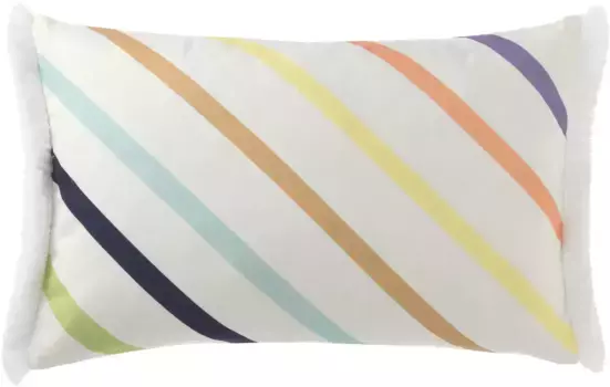 Чехлы на подушки TOM TAILOR HOME "Fringed Diagonal", (1 шт.), с боковой бахромой 50х30 см, цвет wei-gelb