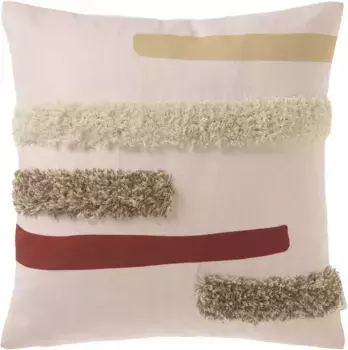 Чехлы на подушки TOM TAILOR HOME "Painted Sticks", (1 шт.), в современном стиле бохо 45х45 см, цвет rosa-rost