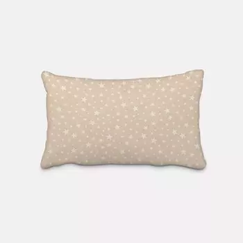 Чехлы на подушки в льняном стиле, базовые звезды, натуральный белый цвет, разные размеры, размер 40x60 см (ВxШ) и 40x60 см (ВxШ) Schner-Leben
