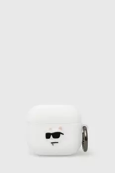 Чехол для AirPod Чехол для AirPods 3 Karl Lagerfeld, белый