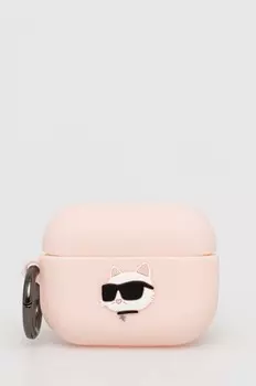 Чехол для AirPod Чехол для AirPods Pro 2 Karl Lagerfeld, розовый