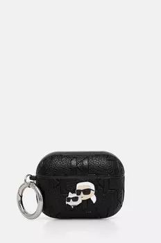 Чехол для Airpods AirPods Pro2 (2022/2023) Karl Lagerfeld, черный