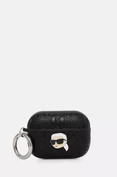 Чехол для AirPods Pro2 (2022/2023) Karl Lagerfeld, черный