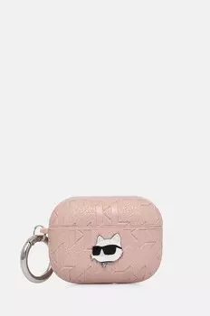 Чехол для Airpods Pro 2 Karl Lagerfeld, розовый