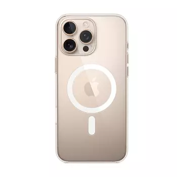 Чехол для Apple iPhone 16 Pro Max с MagSafe, прозрачный