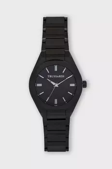 Чехол для часов и кредитной карты Trussardi, черный