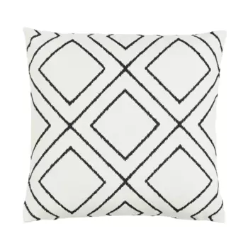 Чехол для декоративной подушки H&M Home Patterned, светло-бежевый