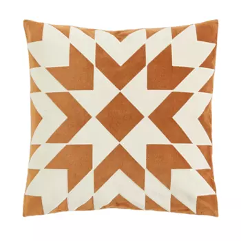 Чехол для декоративной подушки H&amp;M Home Quilted, светло-коричневый/светло-бежевый