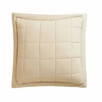 Чехол для декоративной подушки Zara Home Checked Microfibre, бежевый