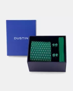 Чехол для галстука Dustin, зеленый