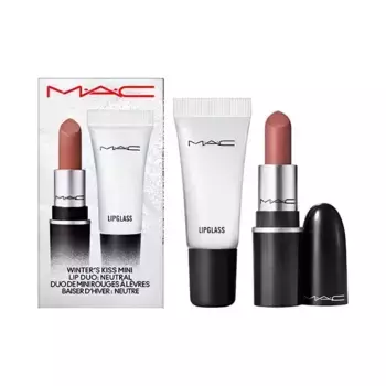 Чехол для губ Set Winters Kiss Lip Duo Mac Cosmetics, цвет bronx
