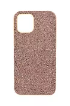 Чехол для IPHONE 12/12 PRO Swarovski, розовый