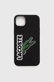 Чехол для iPhone 14 Plus 6,7 дюйма Lacoste, черный