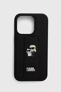Чехол для iPhone 14 Pro 6,1" Karl Lagerfeld, черный
