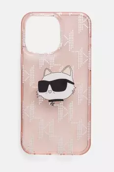 Чехол для iPhone 14 Pro Max 6,7 Karl Lagerfeld, розовый