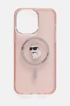 Чехол для iPhone 14 Pro Max 6,7 Karl Lagerfeld, розовый