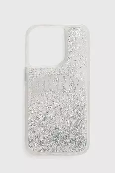 Чехол для iPhone 15 Pro 6,1 дюйма Dkny, белый