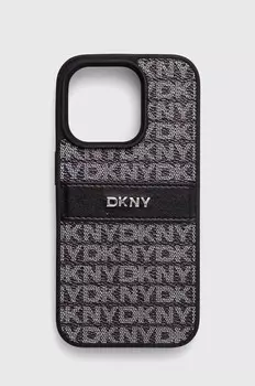 Чехол для iPhone 15 Pro 6.1 Dkny, черный