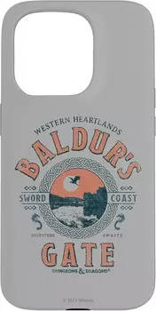 Чехол для iPhone 15 Pro Dungeons & Dragons Adventure Baldur's Gate