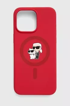 Чехол для iPhone 15 Pro Max 6,7 Karl Lagerfeld, красный