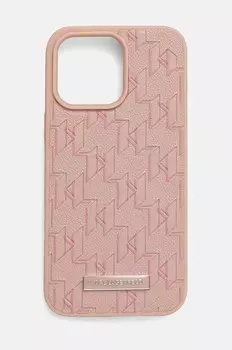 Чехол для iPhone 15 Pro Max 6,7 Karl Lagerfeld, розовый
