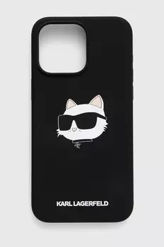Чехол для iPhone 15 Pro Max 6,7 Karl Lagerfeld, черный