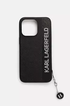 Чехол для iPhone 15 Pro Max 6,7 Karl Lagerfeld, черный