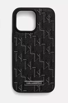 Чехол для iPhone 15 Pro Max 6,7 Karl Lagerfeld, черный